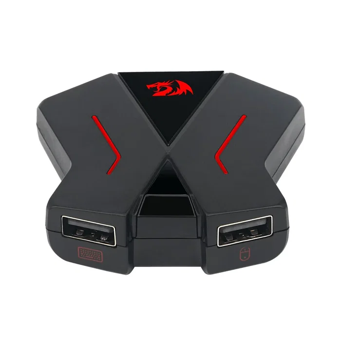 Redragon GA200 Eris Adaptador/Conversor Gaming Multiplataforma para PC, PS4, PS3, Xbox One y Nintendo Switch