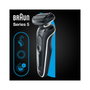 Braun Series 5 51-M1000s Afeitadora Inalámbrica AutoSense Negro/Azul