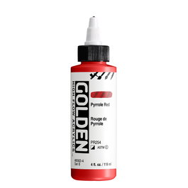 Golden High Flow Colores Acrílicos Rojo Pyrrole 118 ml