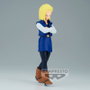 BANPRESTO Figura Android 18 Solid Edge Work Dragon Ball Z 17cm