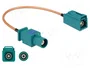 DeLOCK 89660 Cable de antena coaxial FAKRA Z a FAKRA Z RG-316 20 cm