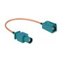 DeLOCK 89660 Cable de antena coaxial FAKRA Z a FAKRA Z RG-316 20 cm