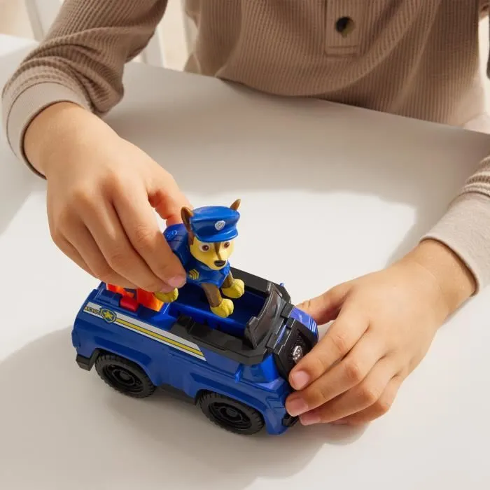 Spin Master Vehículo Maestro Giratorio + Figura de Chase Paw Patrol SPI6071210