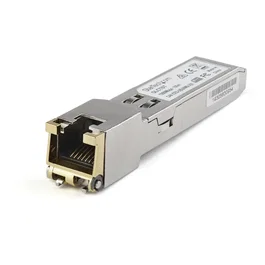 StarTech.com Módulo Transceptor SFP 1000BASE-T Compatible con Dell EMC SFP-1G-T, SFP a RJ45 Cat6/Cat5e, Gigabit Ethernet, Cobre, 100m, 1Gb