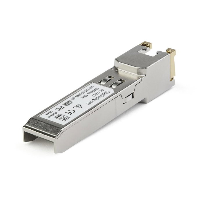 StarTech.com Módulo Transceptor SFP Compatible con Juniper SFP-GE10KT15R13 - 1000BASE-T Gigabit Ethernet RJ-45 1Gbps 100m (SFP1 grtemcst) StarTech.com Módulo Transceptor SFP Compatible con Juniper SFP-GE10KT15R13 - 1000BASE-T Gigabit Ethernet RJ-45 1Gbps 100m (SFP1 grtemcst)