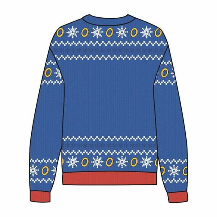 Cerdá Jersey Punto Navideño Sonic 6 Años Azul Cerdá Jersey Punto Navideño Sonic 6 Años Azul