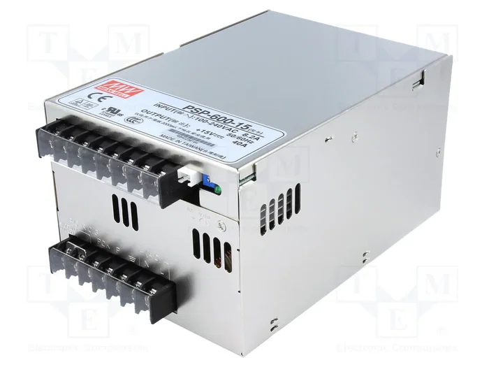 MEAN WELL PSP-600-15 600W 15VDC 40A MEAN WELL PSP-600-15 600W 15VDC 40A