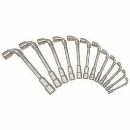 Ks Tools Juego de 16 llaves de tubo abiertas métricas de 8 a 24 mm