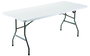 Marbueno Mesa Plegable Resina Blanco 180X70X74 cm Catering, Playa y Camping 10529