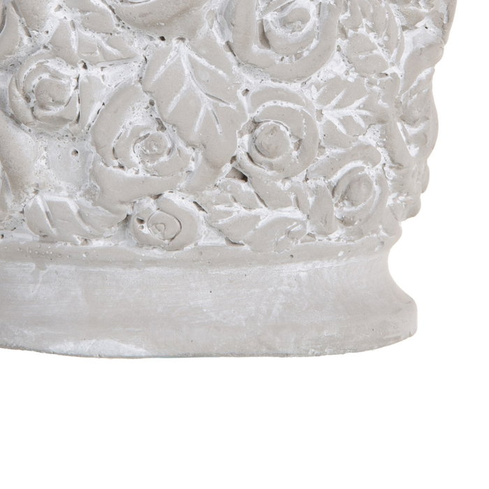 Macetero Cemento Decoración 13 X 13 X 12 cm (Set de 6)