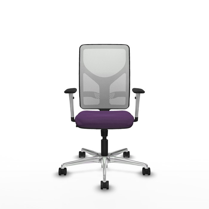 PIQUERAS Y CRESPO Silla de oficina Motilla con mecanismo Sincro, Morado y Blanco PIQUERAS Y CRESPO Silla de oficina Motilla con mecanismo Sincro, Morado y Blanco