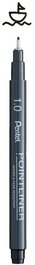 Pentel Pointliner S20P Rotulador de punta fina 1.0 mm Negro