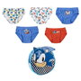 Cerdá Pack Calzoncillos Single Jersey Neceser Sonic T06/08 Modelos Surtidos 6-8 Años