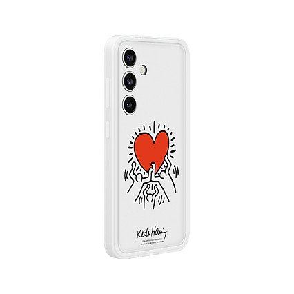Samsung Funda Suit Case para Galaxy S24 (6.2") Blanco y Rojo