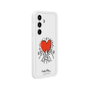 Samsung Funda Suit Case para Galaxy S24 (6.2") Blanco y Rojo