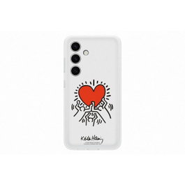 Samsung Funda Suit Case para Galaxy S24 (6.2") Blanco y Rojo