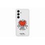 Samsung Funda Suit Case para Galaxy S24 (6.2") Blanco y Rojo