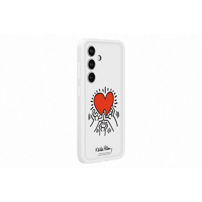 Samsung Funda Suit Case para Galaxy S24 (6.2") Blanco y Rojo Samsung Funda Suit Case para Galaxy S24 (6.2") Blanco y Rojo