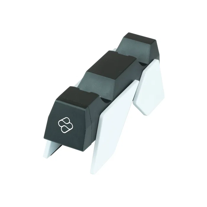 FR-TEC Dual Charging Station II FT0041 - Base de Carga Dual Rápida para 2 Mandos PlayStation 5 y PS5 Edge, Cable USB-C Incluido, Color Blanco