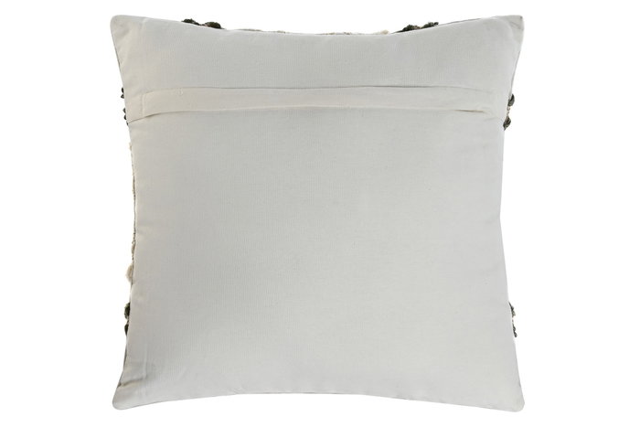 DKD Home Decor Cojín de Algodón 45x45 con Bordado a Mano, Pack de 2 DKD Home Decor Cojín de Algodón 45x45 con Bordado a Mano, Pack de 2