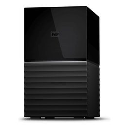 WD My Book Duo Unidad de Almacenamiento RAID de Escritorio 36TB, Negro, USB 3.1, Configuraciones RAID 0/1/JBOD, Compatible con Mac y Windows