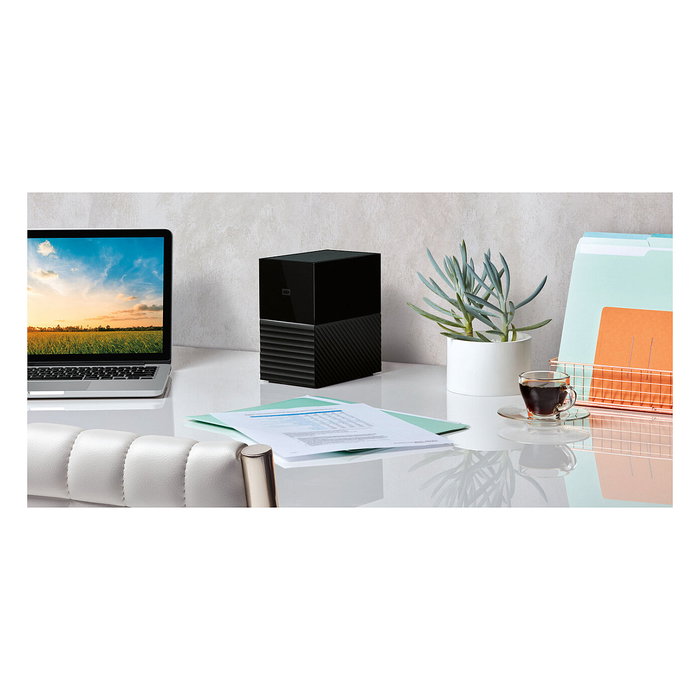 WD My Book Duo Unidad de Almacenamiento RAID de Escritorio 36TB, Negro, USB 3.1, Configuraciones RAID 0/1/JBOD, Compatible con Mac y Windows