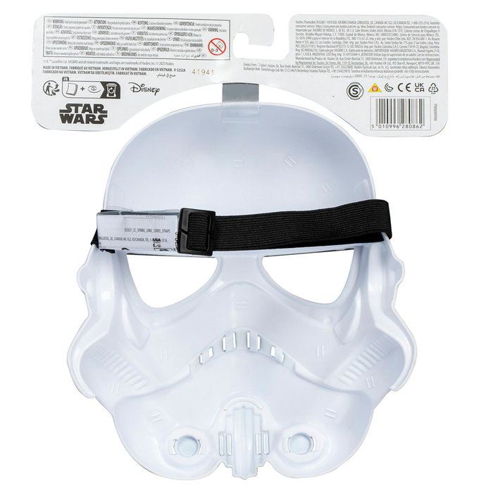 Hasbro G1431 Mascara Stormtrooper Star Wars para Juego de Rol y Cosplay, Disfraz para Fans +5 años