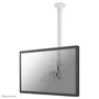 Neomounts FPMA-C100WHITE Soporte Techo TV hasta 30" (76 cm) con Giro, Inclinación, Rotación y Ajuste de Altura 79-129 cm, Compatible VESA 75x75/100x100/200x100, Color Blanco