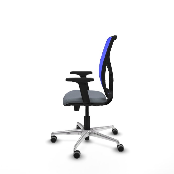 PIQUERAS Y CRESPO Silla de oficina Motilla con mecanismo Sincro, Gris y Azul PIQUERAS Y CRESPO Silla de oficina Motilla con mecanismo Sincro, Gris y Azul