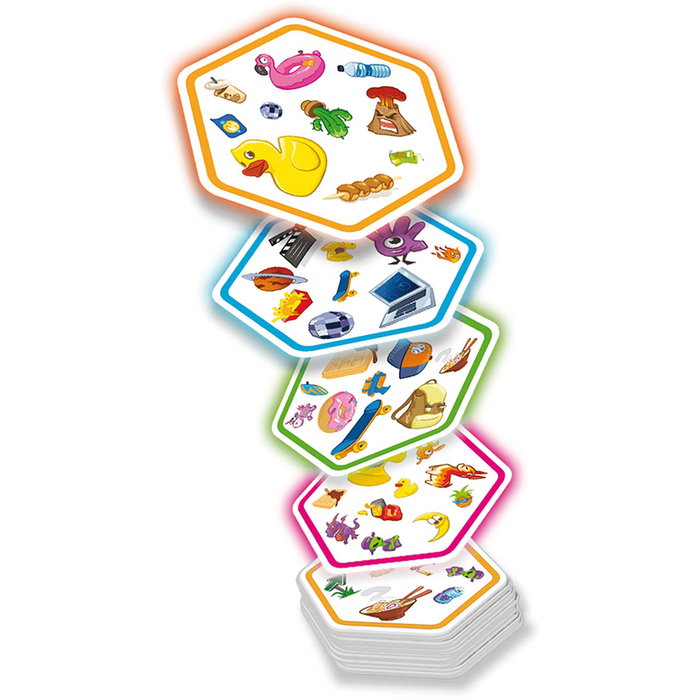 Asmodee Dobble Connect Dob4C07Es Juego de Cartas para Familias y Amigos con 90 Cartas y Más de 91 Símbolos Asmodee Dobble Connect Dob4C07Es Juego de Cartas para Familias y Amigos con 90 Cartas y Más de 91 Símbolos