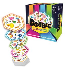 Zygomatic Dobble Connect DOB4C07ES Juego de Mesa para 2-8 Jugadores a partir de 8 Años