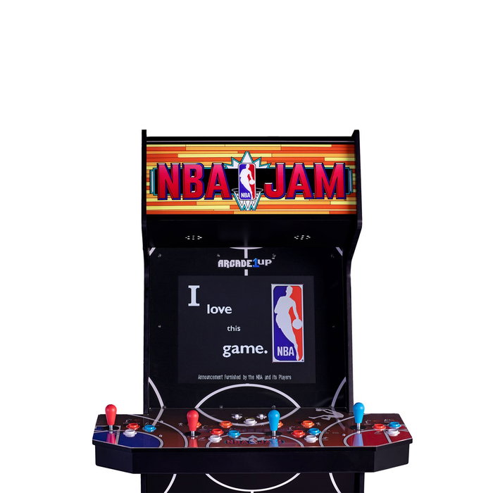 Arcade1Up Maquina Recreativa NBA JAM: SHAQ EDITION XL con WiFi Live y Pantalla de 19"