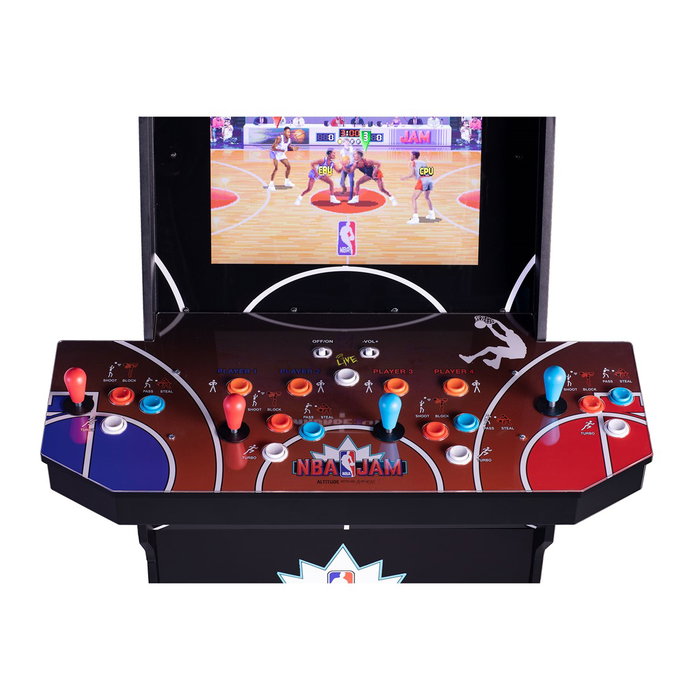 Arcade1Up Maquina Recreativa NBA JAM: SHAQ EDITION XL con WiFi Live y Pantalla de 19"