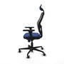 PIQUERAS Y CRESPO Silla de oficina Jorquera Azul Marino y Negro