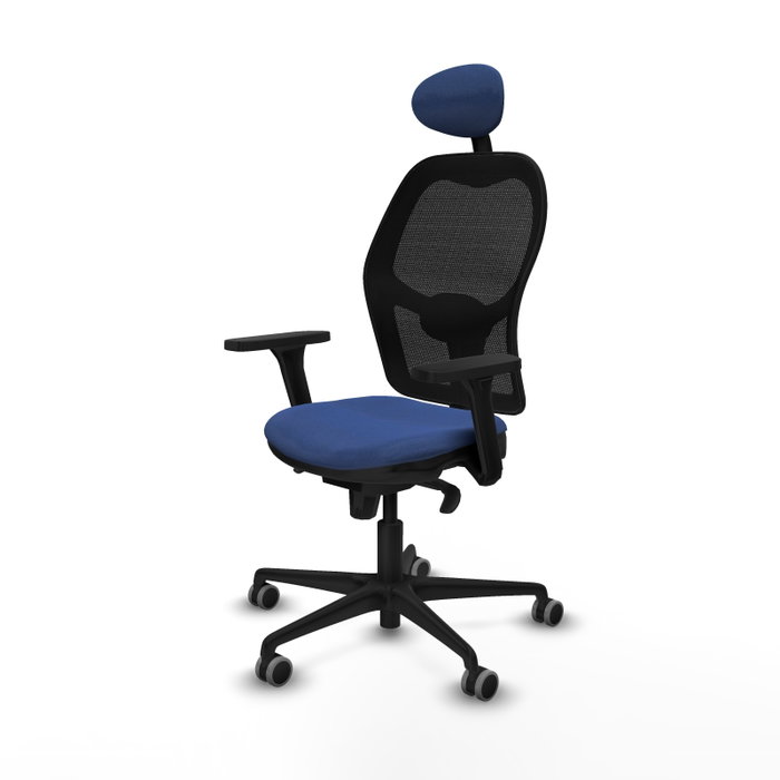 PIQUERAS Y CRESPO Silla de oficina Jorquera Azul Marino y Negro PIQUERAS Y CRESPO Silla de oficina Jorquera Azul Marino y Negro