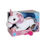 Gipsy Toys Peluche Unicornio Lica Bella 35 cm con Mechas de Colores