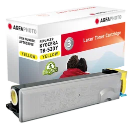 Agfa Photo APTK520YE Tóner Amarillo TK-520Y ~4.000 Páginas