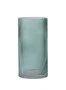 DKD Home Decor Jarrón de Cristal 10x10x20 cm Surtido de 3 Colores