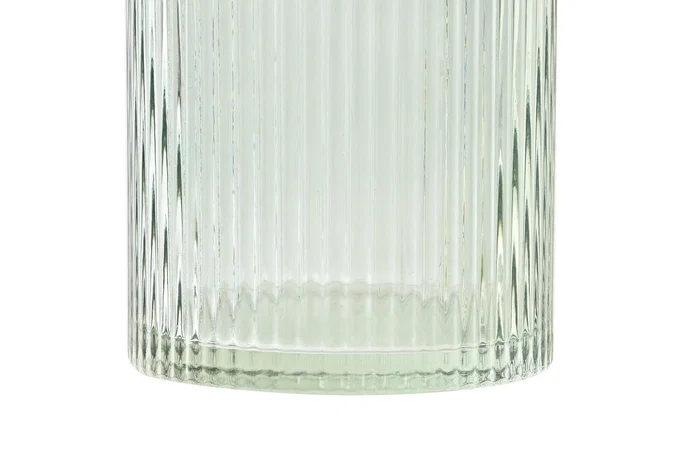 DKD Home Decor Jarrón de Cristal 10x10x20 cm Surtido de 3 Colores