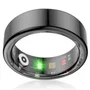 Anillo Inteligente KSIX Saturn Talla L/ Ø20.6mm/ Notificaciones/ Frecuencia Cardíaca/ Negro