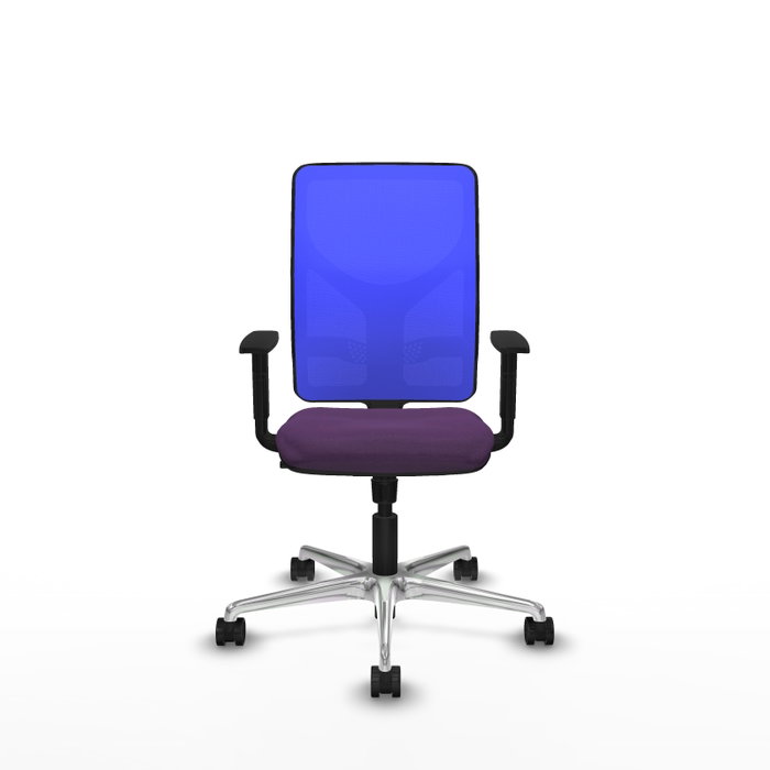 PIQUERAS Y CRESPO Silla de oficina Motilla con mecanismo Sincro, Morado y Azul PIQUERAS Y CRESPO Silla de oficina Motilla con mecanismo Sincro, Morado y Azul