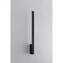 LAHTI SOL-TH.189 Lámpara de pared de diseño LED, aplique interior blanco/dorado/negro, 3000K, módulo LED longitud completa
