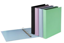 Carpeta De Anillas Pardo Pastel Touch Fº 4 An.Mixtas 25Mm Expositor De 12