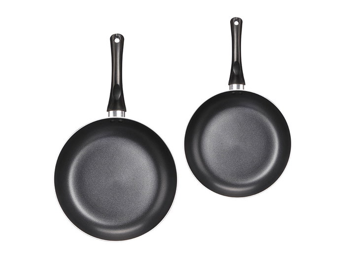 KINVARA Set 2 Sartenes Aluminio Rojo 26x45x8.5cm (Set de 6)