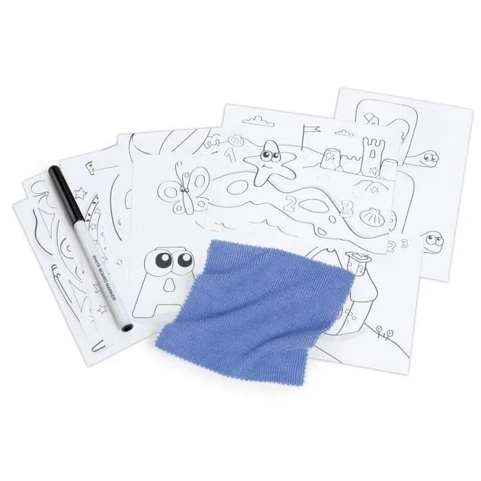 Smoby Atril Mágico SMOB420224 con 12 Accesorios Incluidos para Niños a Partir de 2 Años