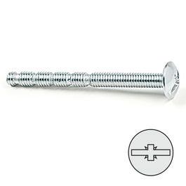 UCAFIX Tornillo Tirador Autocortante Zincado 4-45 (Set de 100)