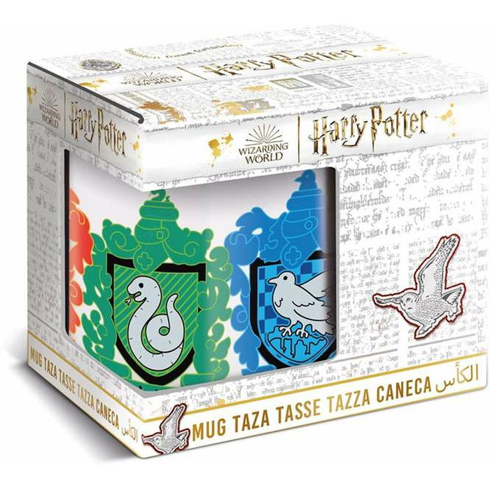 Stor Taza de Cerámica Harry Potter Chibi House con Caja de Regalo de 325 ml Stor Taza de Cerámica Harry Potter Chibi House con Caja de Regalo de 325 ml