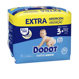 Dodot Etapas Extra Pañales Talla 3 (7-11 kg), 66 Unidades - Ultra Absorbentes, Indicador de Humedad, Ajuste Perfecto