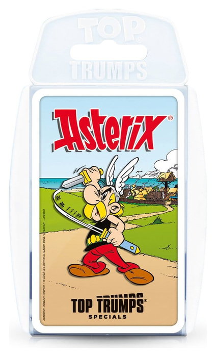 Winning Moves Asterix Juego de cartas Top Trumps Edición Alemana Winning Moves Asterix Juego de cartas Top Trumps Edición Alemana
