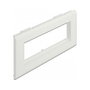 DeLOCK Easy 45 Porta-módulos Blanco